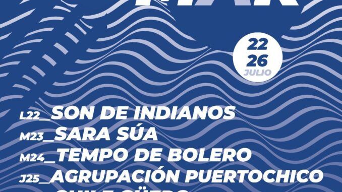 Hoy comienza la programación LA NOVIA DEL MAR en el Auditorium del Sardinero «Los Carabelas»