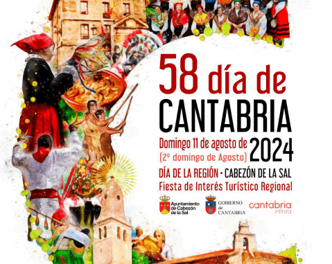 Domingo 11 de agosto Día de Cantabria en Cabezón de la Sal