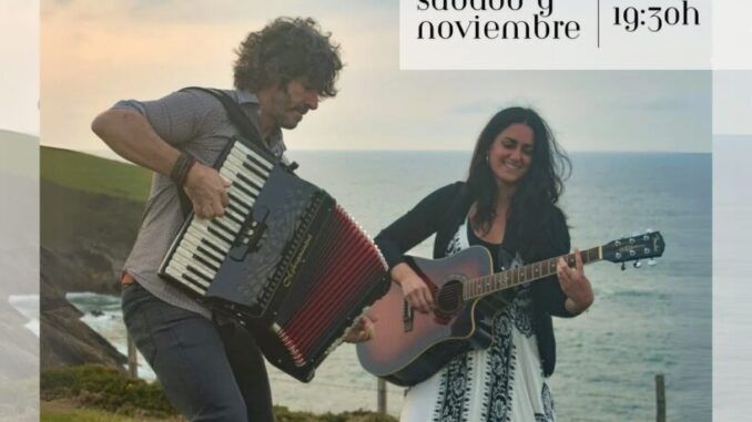 Sábado 9 de noviembre, 19.30 Ramón Bueno y María Méndez en Ruiloba.
