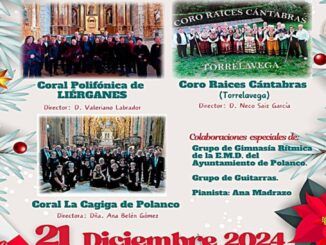 Sábado 21 de diciembre, 19.00 Ciclo de Villancicos Ayuntamiento de Polanco