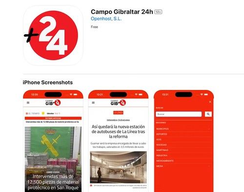 Lanzamiento de la nueva app del medio Campo de Gibraltar 24H