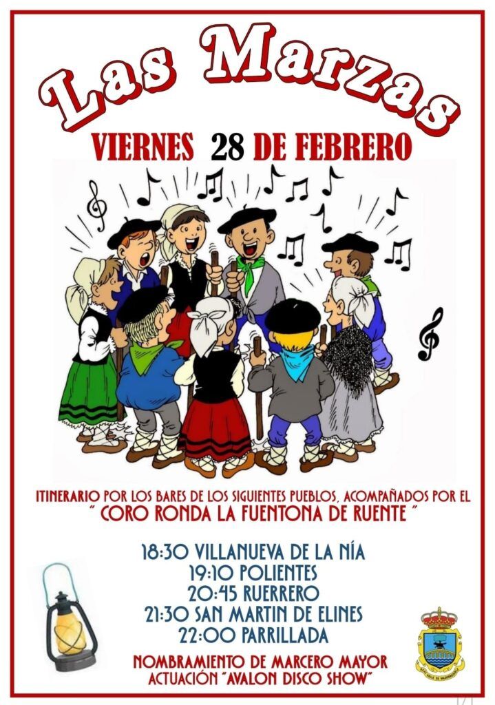 Viernes 28 de febrero Marzas en Valderredible.
