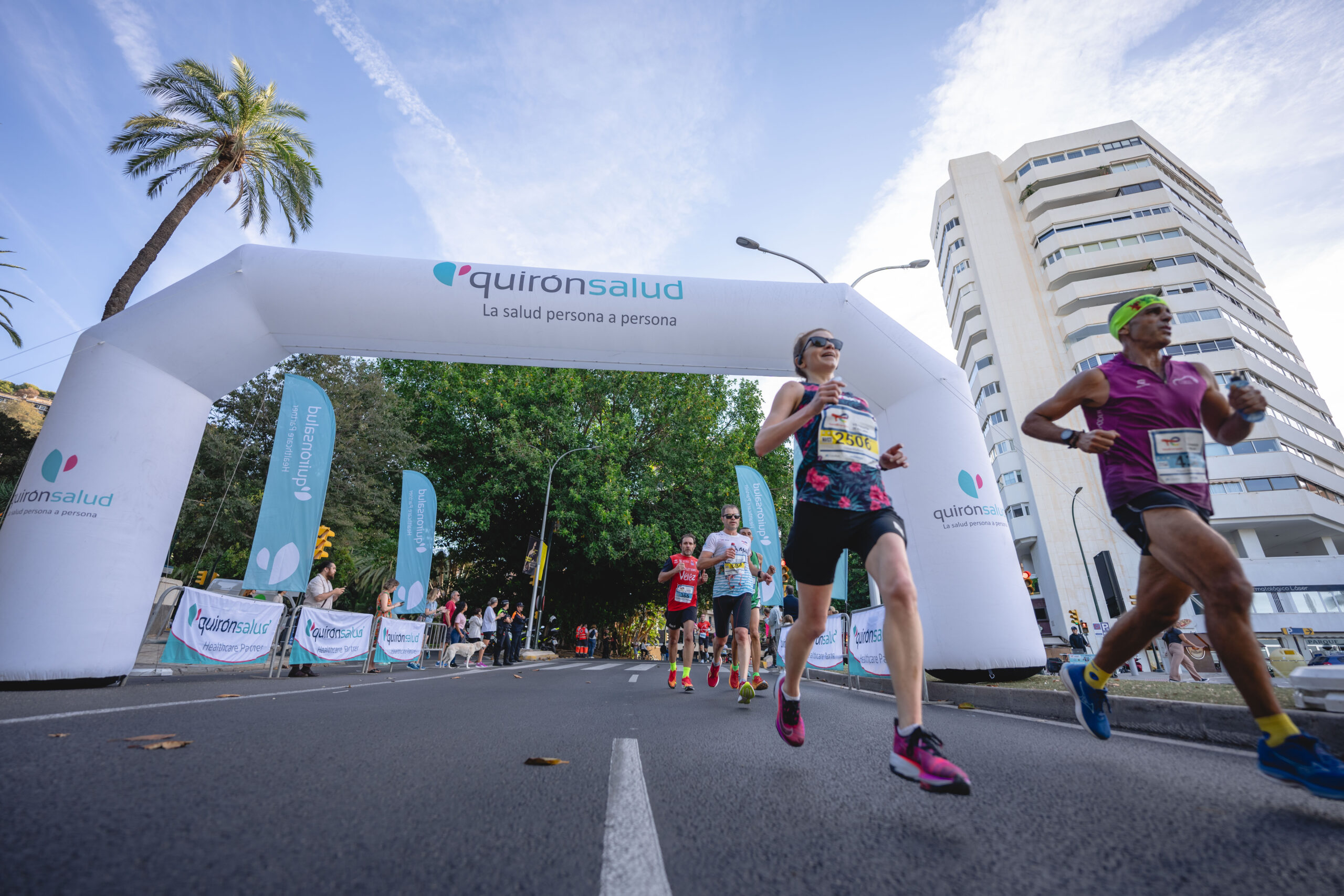 Quirónsalud, Proveedor Médico Oficial del TotalEnergies Media Maratón de Málaga 2025