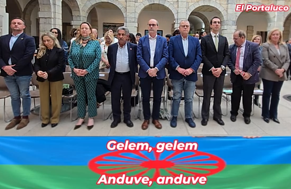 Gelem gelem sonó en el Parlamento de Cantabria Gelem gelem sonó en el Parlamento de Cantabria