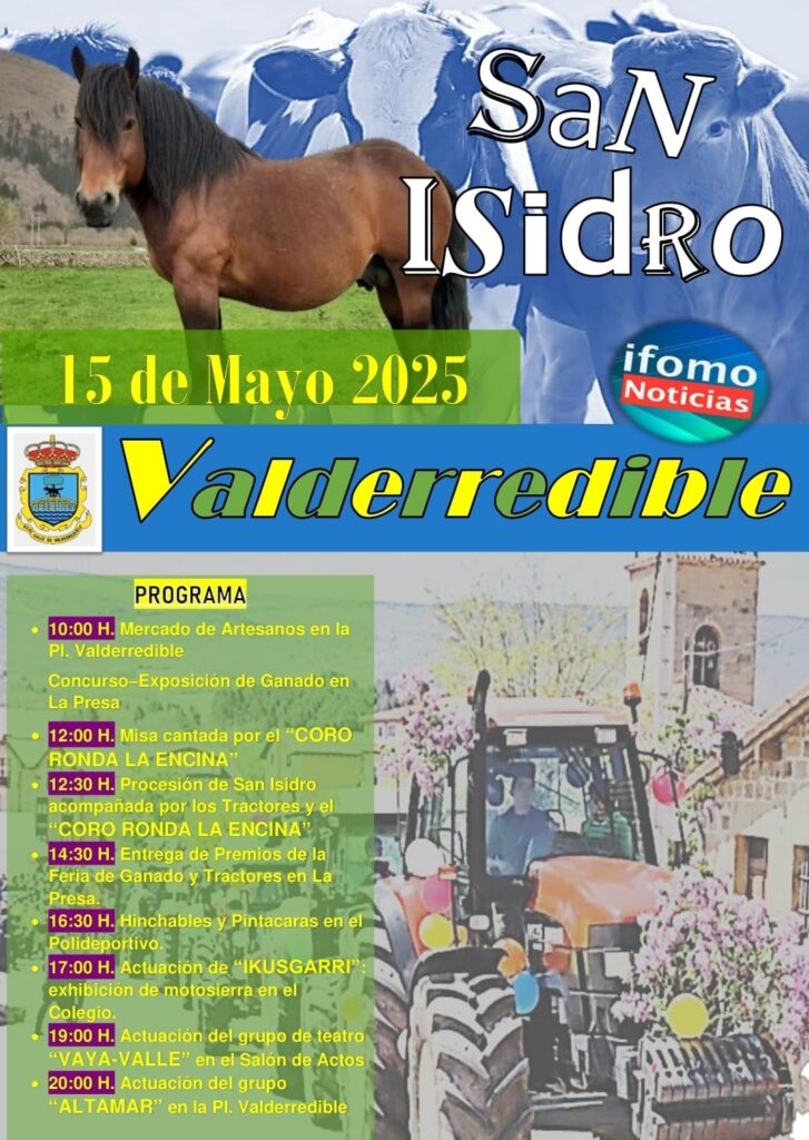 Jueves 15 de mayo San Isidro en Valderredible