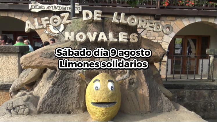 Goyo Jimenez será el embajador de la XIV Fiesta de los Limones Solidarios de Novales el 9 de agosto Goyo Jimenez será el embajador de la XIV Fiesta de los Limones Solidarios de Novales el 9 de agosto