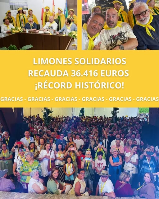 ¡Récord histórico en Limones Solidarios 2025!