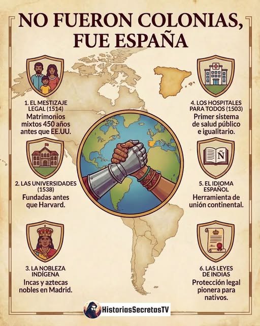 No eran colonias eran España
