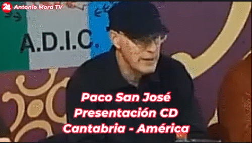 Se presentó en ADIC el CD Cantabria – América de Paco San José Se presentó en ADIC el CD Cantabria – América de Paco San José